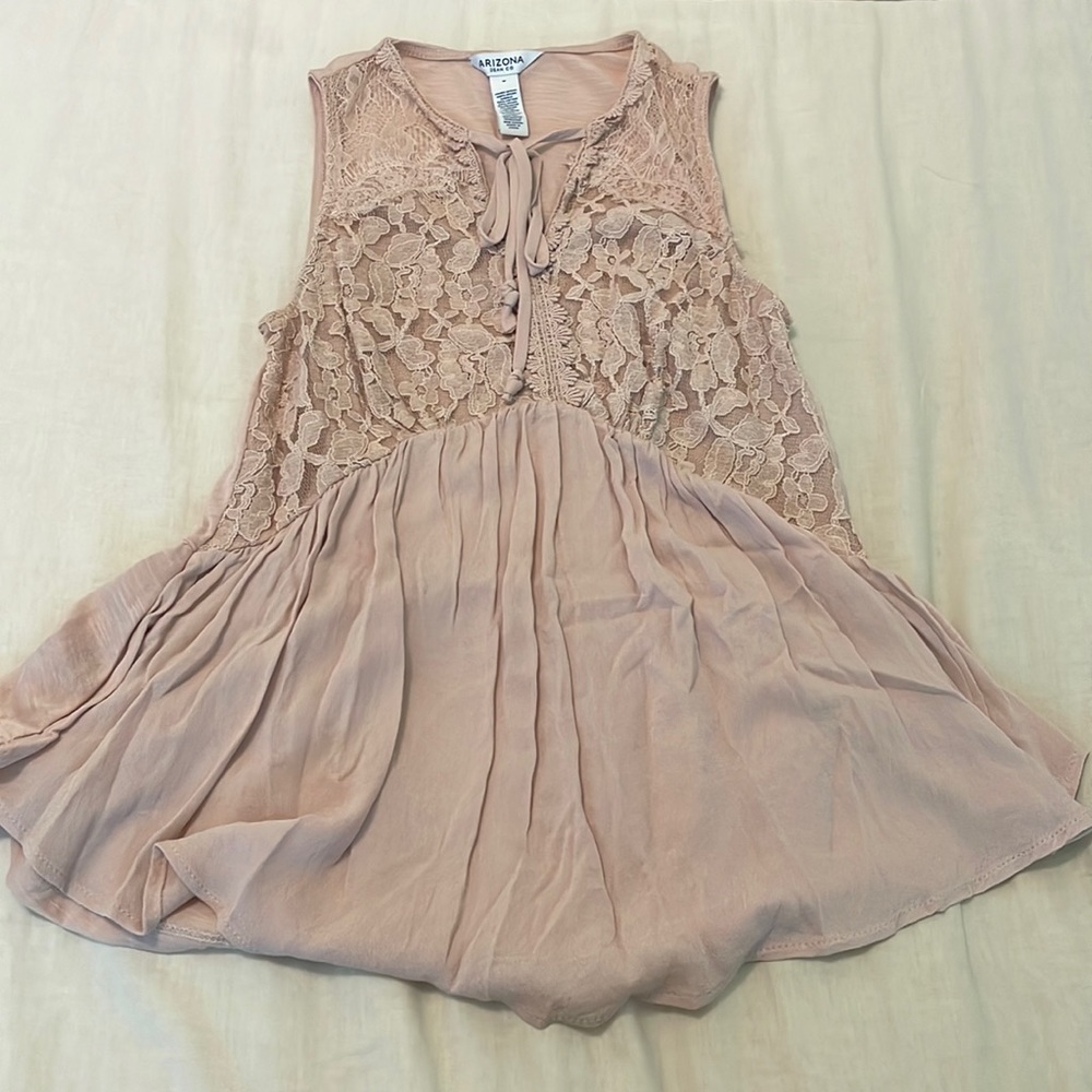 Arizona Jean Co Flowy Long Blouse